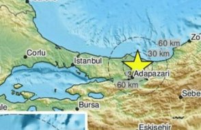 Bir deprem de Sakarya'da: Büyüklüğü 5,5