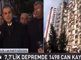 AKP sözcüsü Ömer Çelik’in "utanç verici" deprem açıklaması