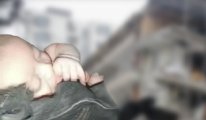 2 aylık bebek enkazdan 48 saat sonra parmağını emerek çıktı