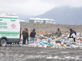 Konya çöplüğünde bebek cesedi bulundu