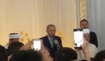 Erdoğan yine camide miting yaptı