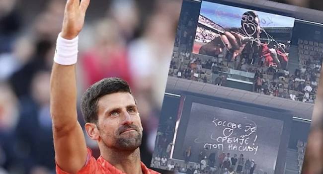 Sırp raket Novak Djokovic’in ‘Kosova’ mesajı krize neden oldu