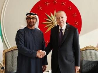 BAE Devlet Başkanı Al Nahyan Türkiye’ye geldi