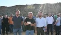 Erdoğan’ın açılışını yaptığı madende işçiler, maaş zammını protesto etti
