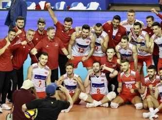 A Milli Erkek Voleybol Takımı finale yükseldi