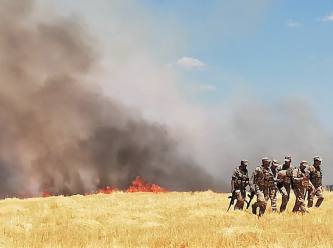 Enerji şirketi çalışanları ile köylüler arasında arbede