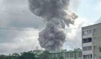 Moskova yakınlarında büyük patlama