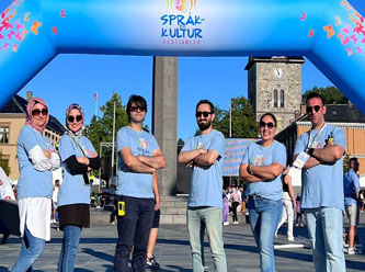 Norveç’te dil ve kültür festivali coşkusu yaşandı.