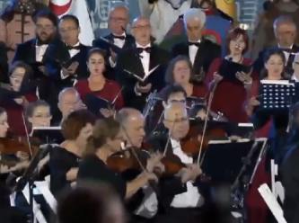 Cumhuriyet’in 100. yılına özel marş ilk kez seslendirildi