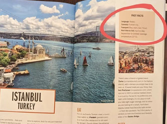 Dünyaca ünlü dergi, Türkiye'nin resmi diline 'Arapça' yazdı!