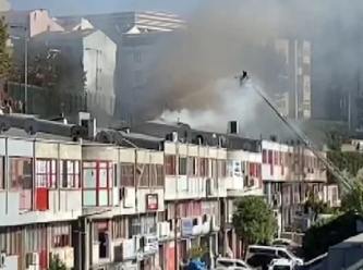 Matbaacılar sitesinde yangın: Bir kişi hayatını kaybetti