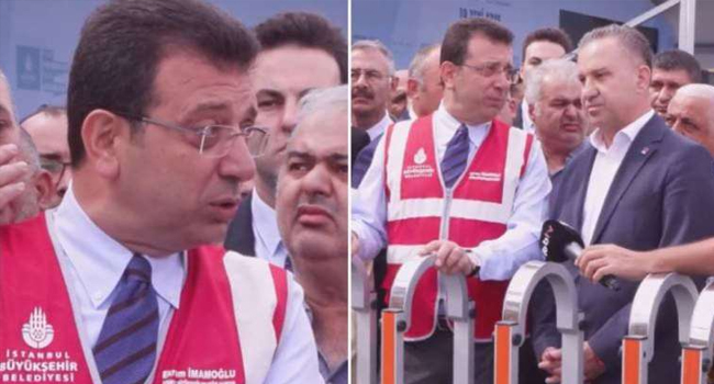 Törene katılımı az bulan İmamoğlu, CHP'li başkanı azarladı; 
