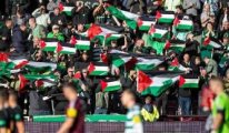 Filistin bayrağı açan taraftarların kombineleri iptal edildi