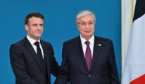 Macron'dan kritik Kazakistan ziyareti