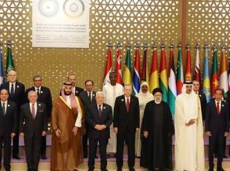 Riyad'daki Gazze zirvesinden "savaşı durdurun" çağrısı