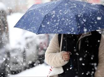 Meteoroloji’den birçok kente kar ve yağmur uyarısı