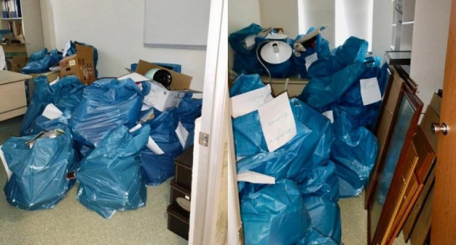 Boğaziçi Üniversitesi laboratuvarı çöp poşetlerine doldurularak boşaltıldı!