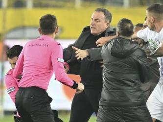 Hakem Halil Umut Meler'e saldıran Faruk Koca tutuklandı