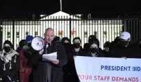 Biden'a kendi ekibinden protesto