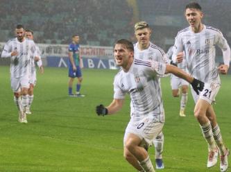 Beşiktaş, Rizespor deplasmanında farklı kazandı: 0-4