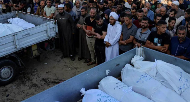 İsrail bu sefer su kuyruğundakileri vurdu, 6'sı çocuk 10 kişi hayatını kaybetti