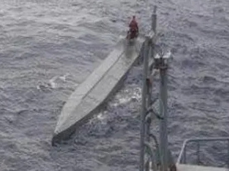 27 milyon dolarlık kokain denizaltısı ele geçirildi