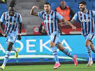 Trabzonspor, ligi üçüncü bitirmeyi garantiledi