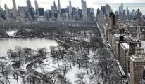 New York'ta kar yağışı hayatı olumsuz etkiledi