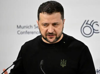 Zelenskiy, Münih Konferansı'nda uyardı: Ukrayna'nın silah açığı Rusya'ya yarıyor