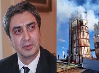 Necati Şaşmaz’ın fabrikasında patlama