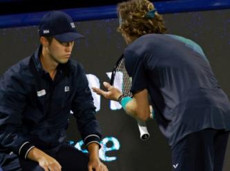 Tenis dünyasında ender görülen olay