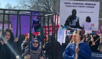Erdoğan Rejimi'nin zulmü, Kadınlar Günü'nde de protesto edildi