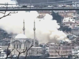 Ortaköy'de büyük yangın