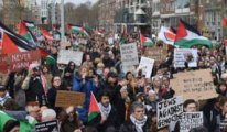 Hollanda'da Holokost Müzesi açılışına katılan İsrail Cumhurbaşkanı Herzog protesto edildi