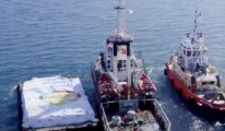 200 ton gıda taşıyan gemi Gazze kıyılarına ulaştı