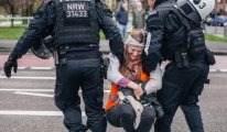 Almanya'da iklim aktivistlerine polis müdahalesi