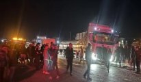 Nevşehir'de 14 araç zincirleme kaza yaptı