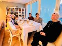 Norveçli Başkan Hizmet Gönüllüsü ailenin evinde ilk kez bir iftara katıldı