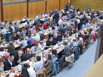 Diyalog iftarında kardeşlik sofrası