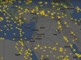 İran-İsrail gerginliği hava trafiğini felç etti