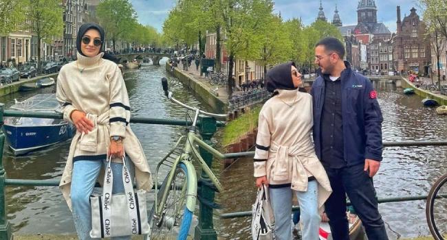 Gençlik Kolları Başkanı, 45 bin TL'lik Chloe çantasıyla Amsterdam'da!