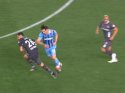 Trabzon'daki kupa maçında şok hareket: Rakibine yumruk attı