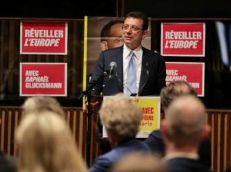 İmamoğlu'ndan Paris'te Gazze tepkisi