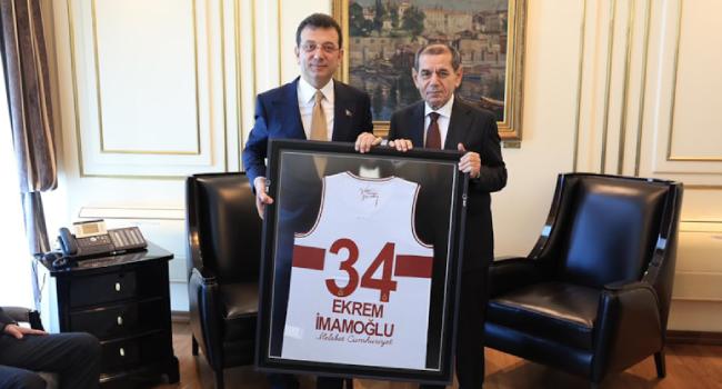 Galatasaray'dan İmamoğlu'na ziyaret