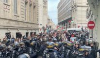 Fransız polisinden Filistin destekçisi öğrencilere biber gazlı müdahale