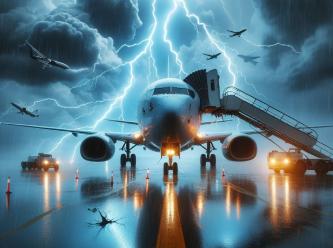 İstanbul'da şiddetli lodos: Uçaklar pisti pas geçiyor