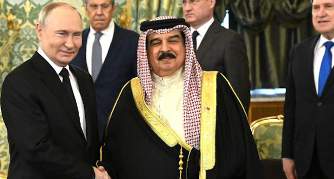 Bahreyn Kralı Moskova’da