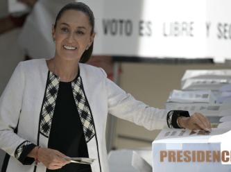 Meksika'da seçim: Ülkenin ilk kadın devlet başkanı seçildi