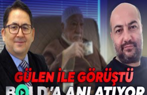 Gazeteci Adem Yavuz Arslan Hocaefendi ile görüşmesini Bold'a anlattı