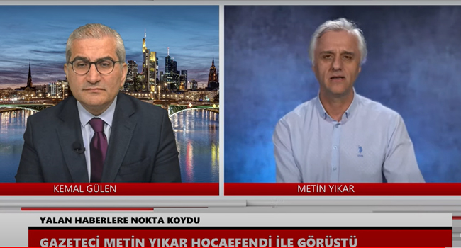 Gazeteci Metin Yıkar Hocaefendi ile görüşmesini MCTV Ana Haber'e anlattı